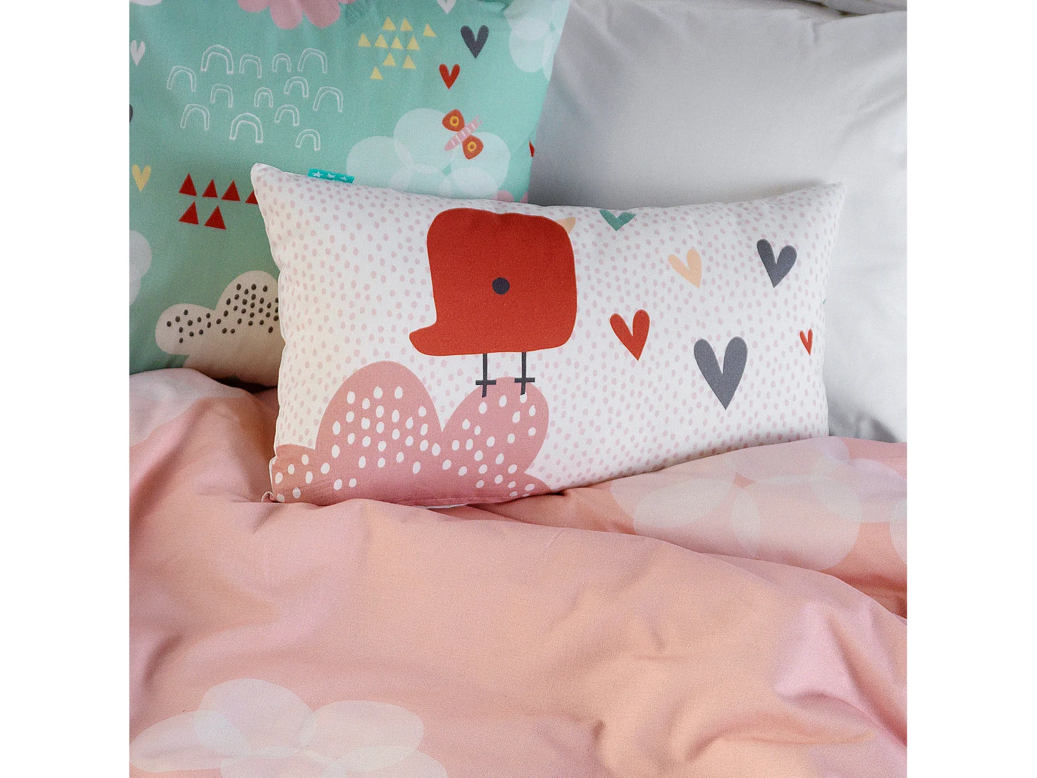 Funda de cojín 50x30 cm Hola