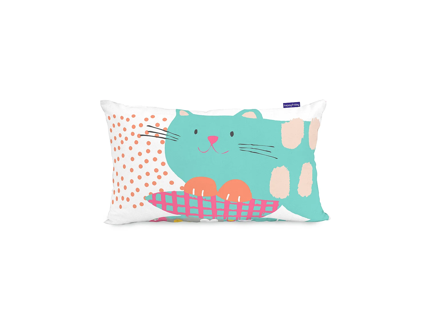 Housse de coussin 50x30 cm Cat & mouse