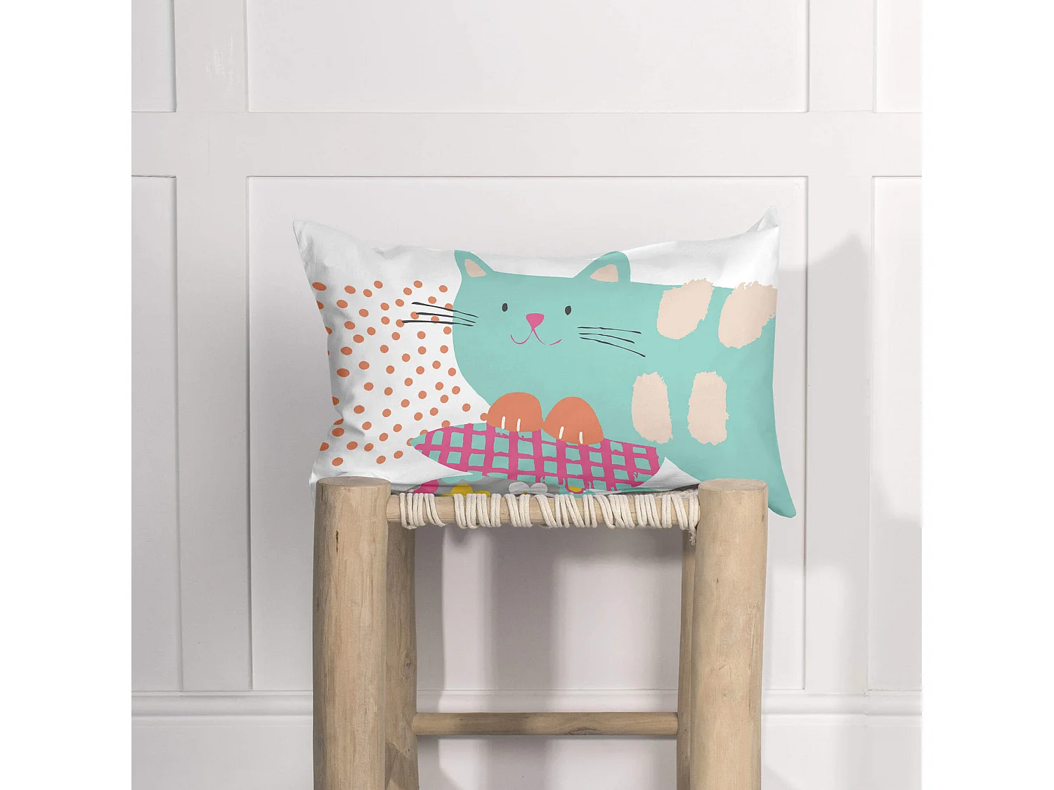 Kissenbezug 50x30 cm Cat & mouse