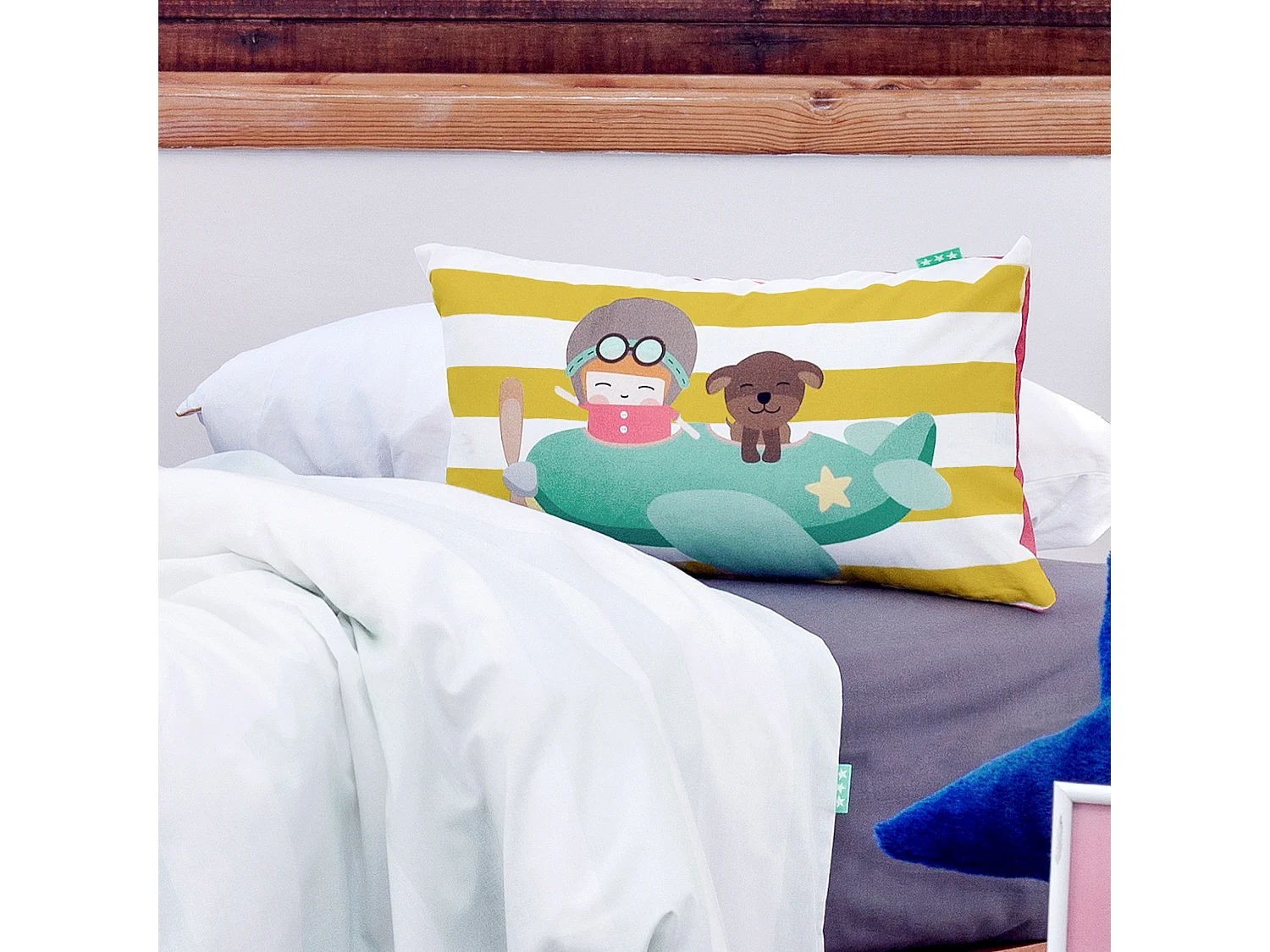 Housse de coussin 50x30 cm Learning to fly