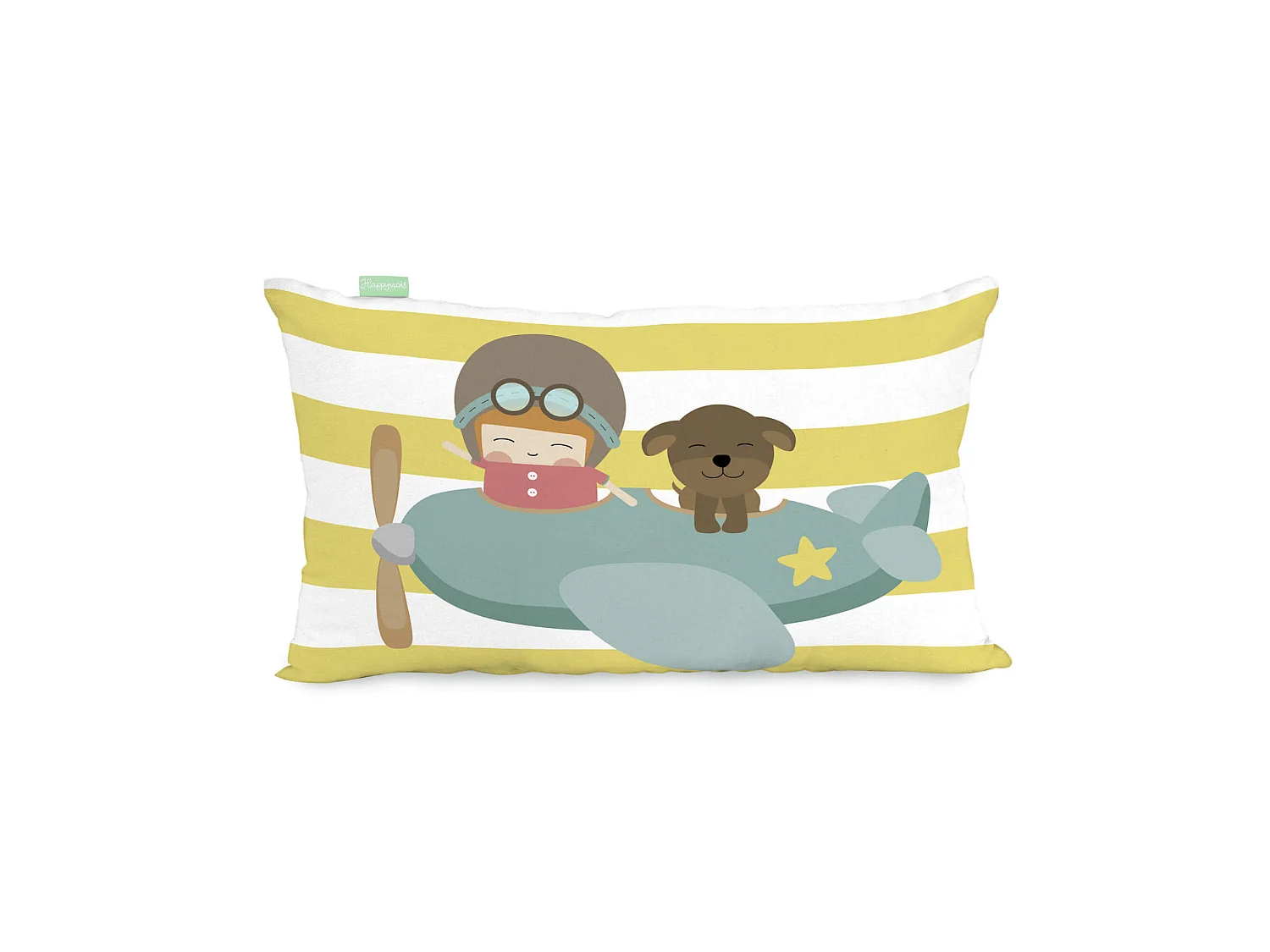 Housse de coussin 50x30 cm Learning to fly