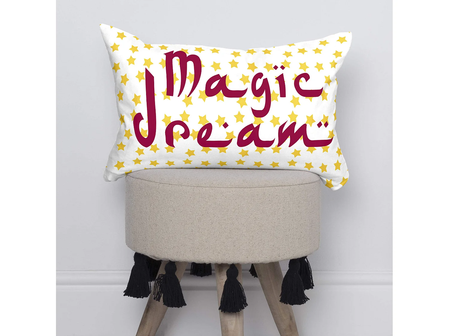 Housse de coussin 50x30 cm Magic rug