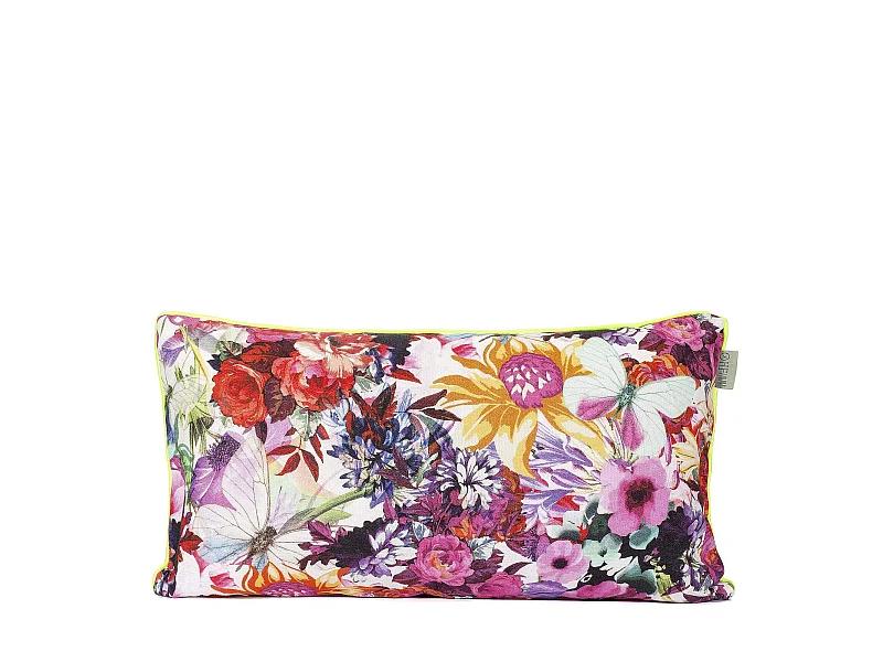 Funda de cojín decorativo 50x30 cm Flowery