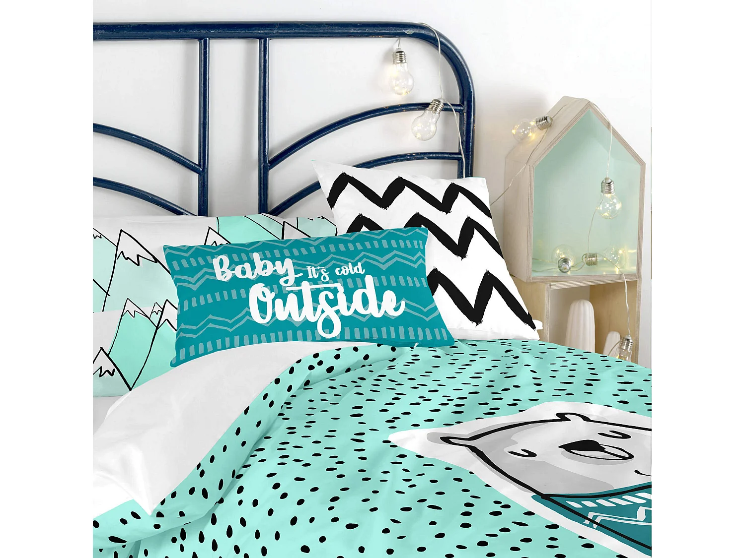 Funda de cojín 50x30 cm Daddy bear