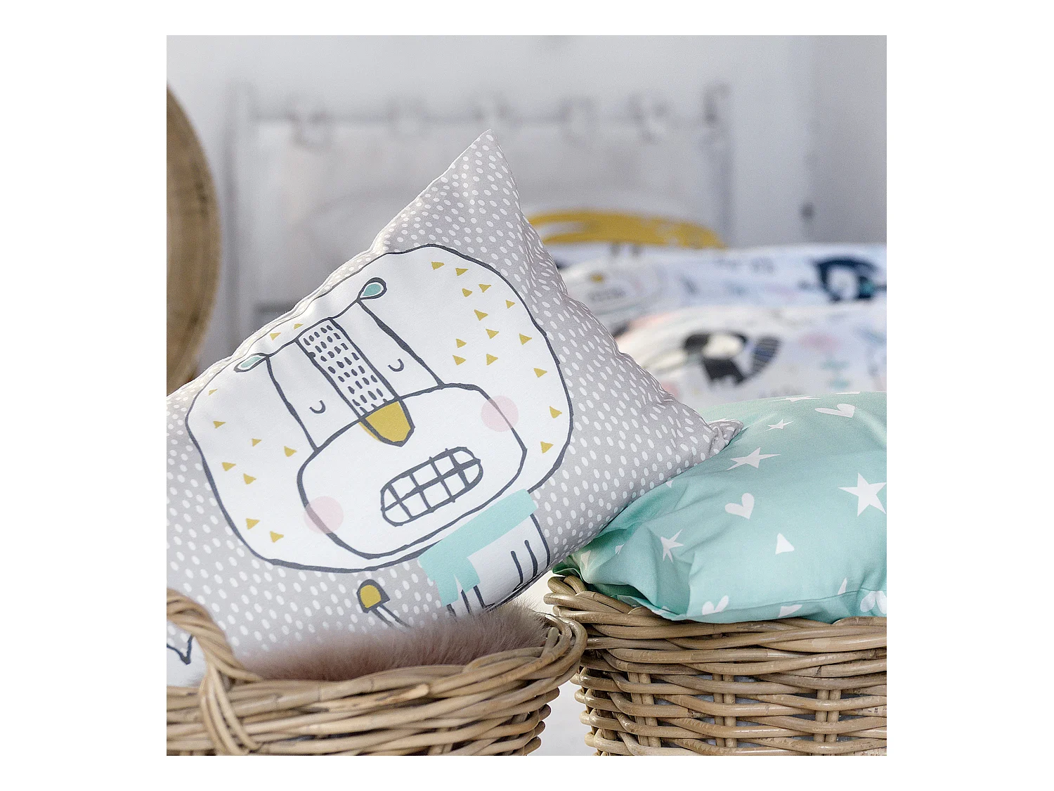 Funda de cojín 50x30 cm Best buddies