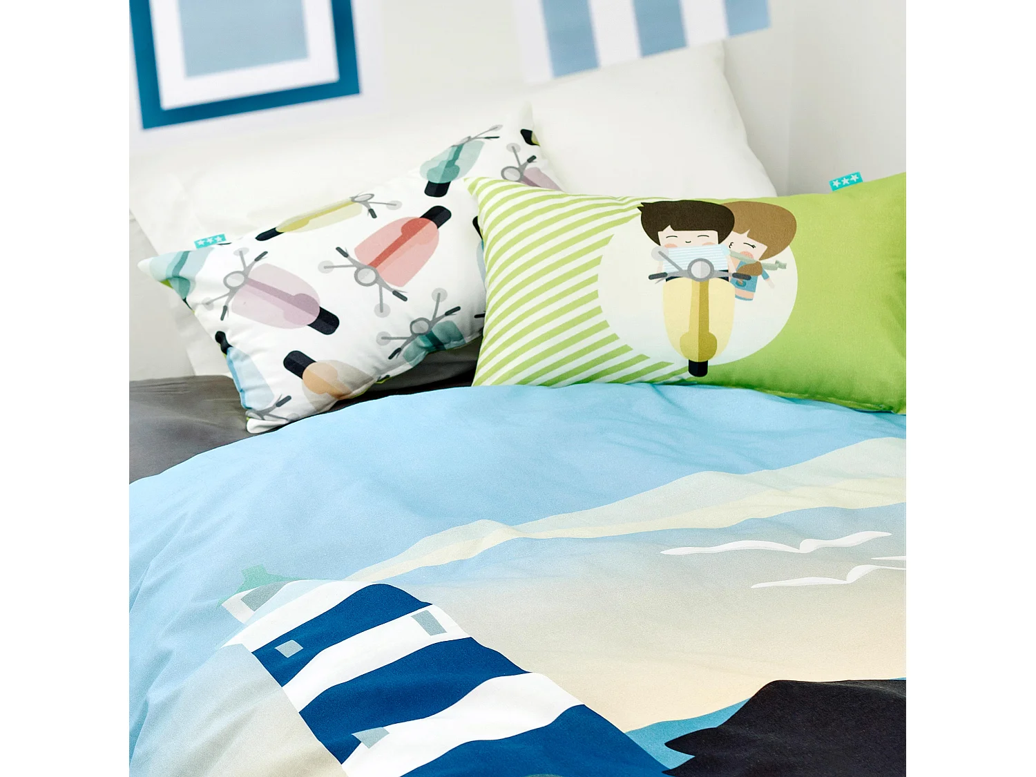 Kissenbezug 50x30 cm Summer time