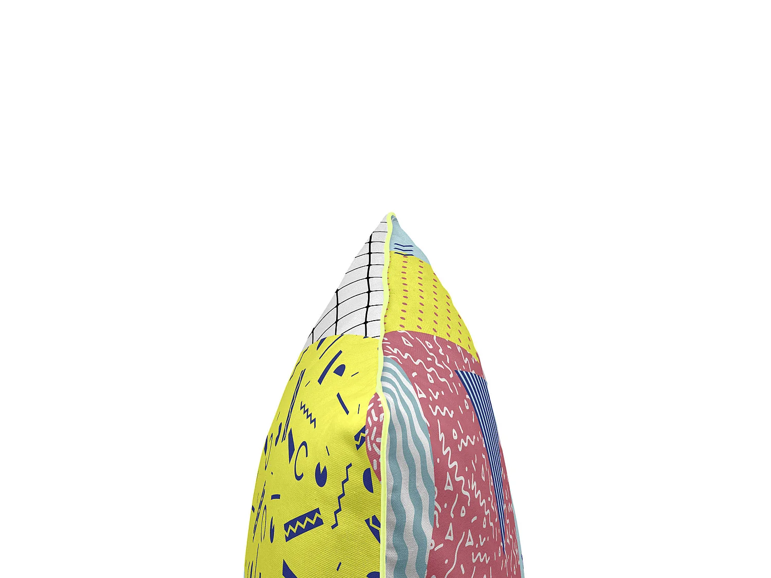 Dekorative kissenbezug 50x30 cm Squiggles