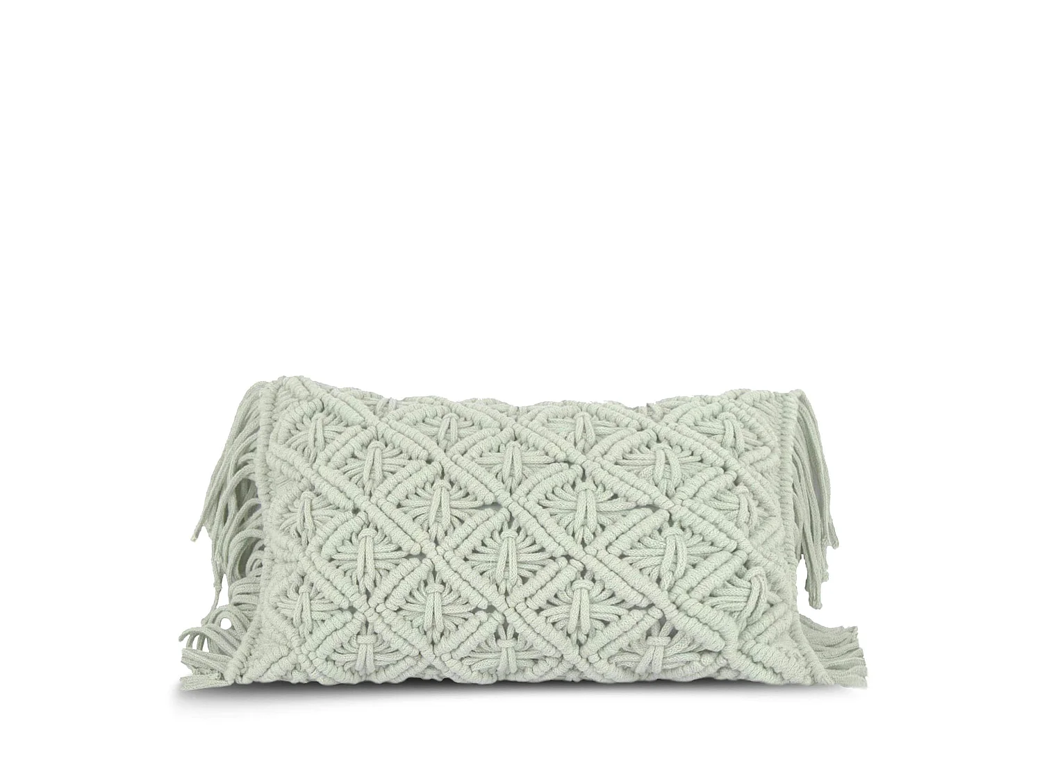 Housse de coussin décoratif 50x30 cm Macrame