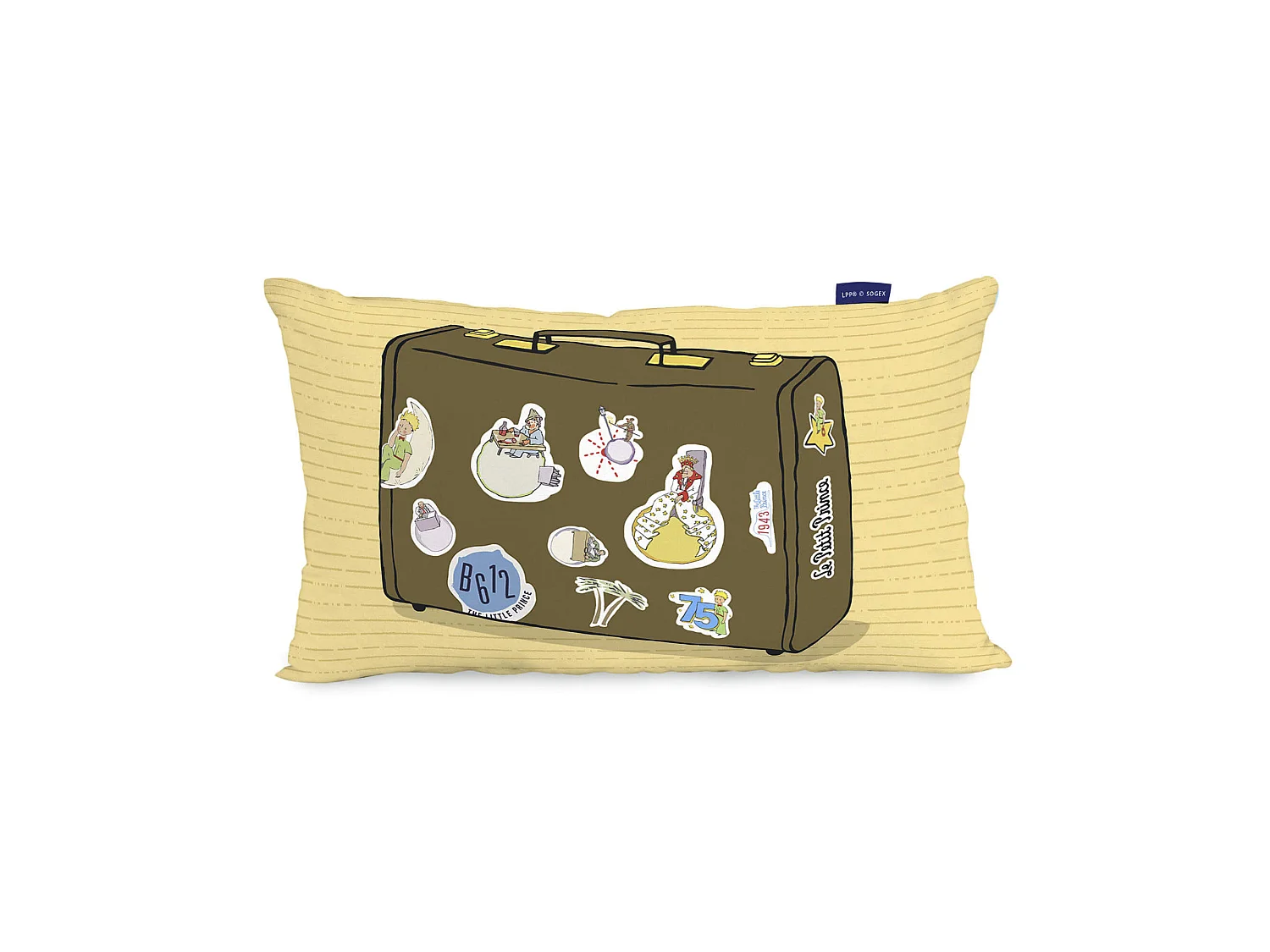 Housse de coussin 50x30 cm Voyageur