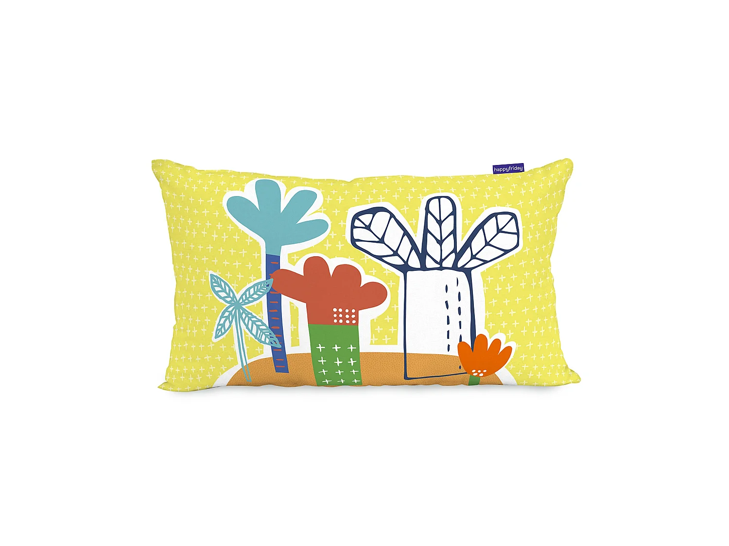 Housse de coussin 50x30 cm Funnysaurus