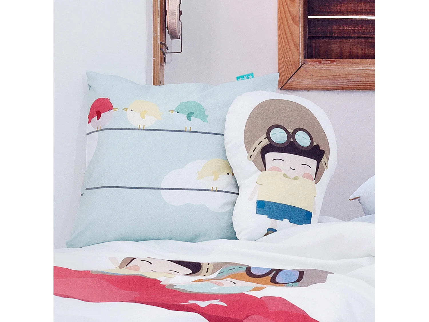 Kissen 40x30 cm Learning to fly