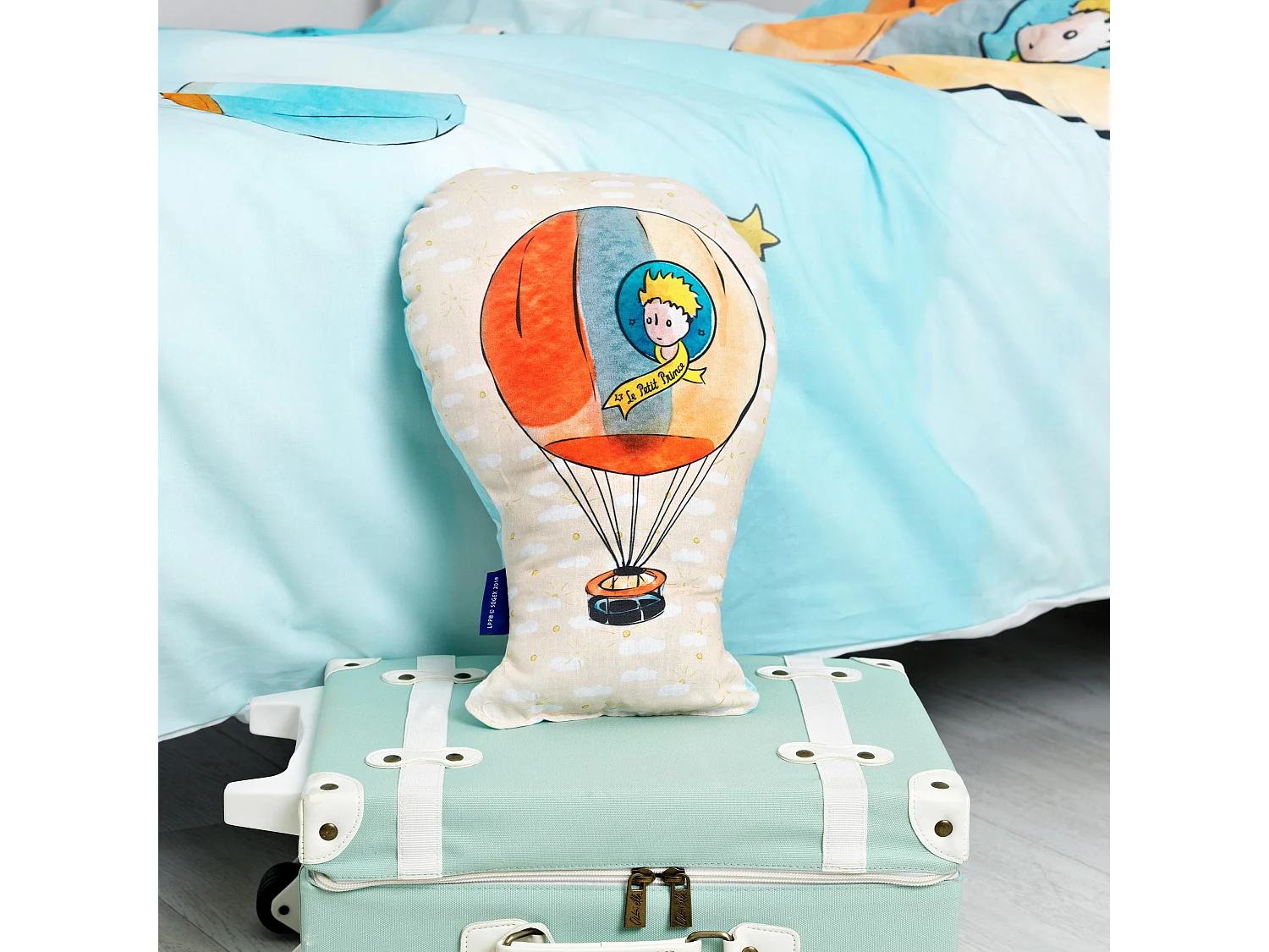 Kissen 40x30 cm Montgolfiere