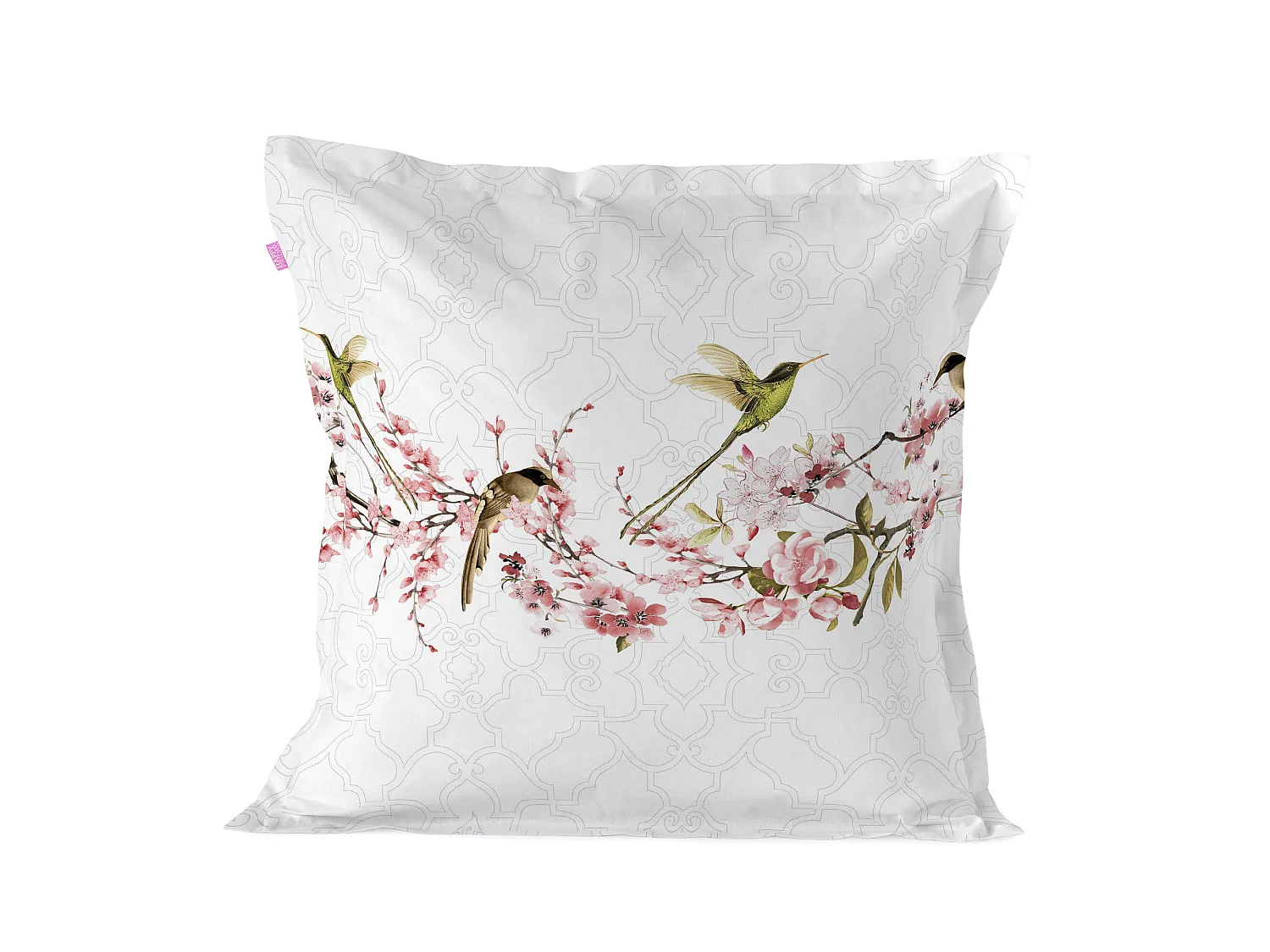 Cuscino Serie Alcatraz - Fodera 60x60 Cm, Colore Argento, Design Moderno E Originale - 3