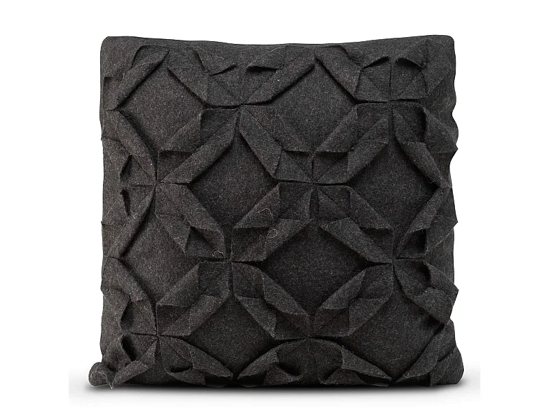 Funda de cojín decorativo 50x50 cm Origami felt