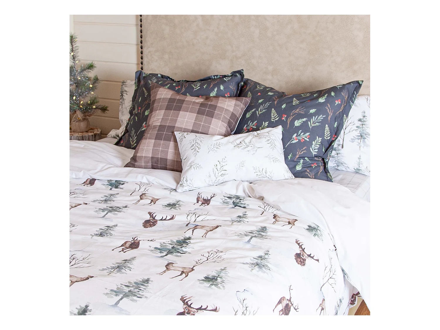 Funda de cojín 60x60 cm Mystical winter