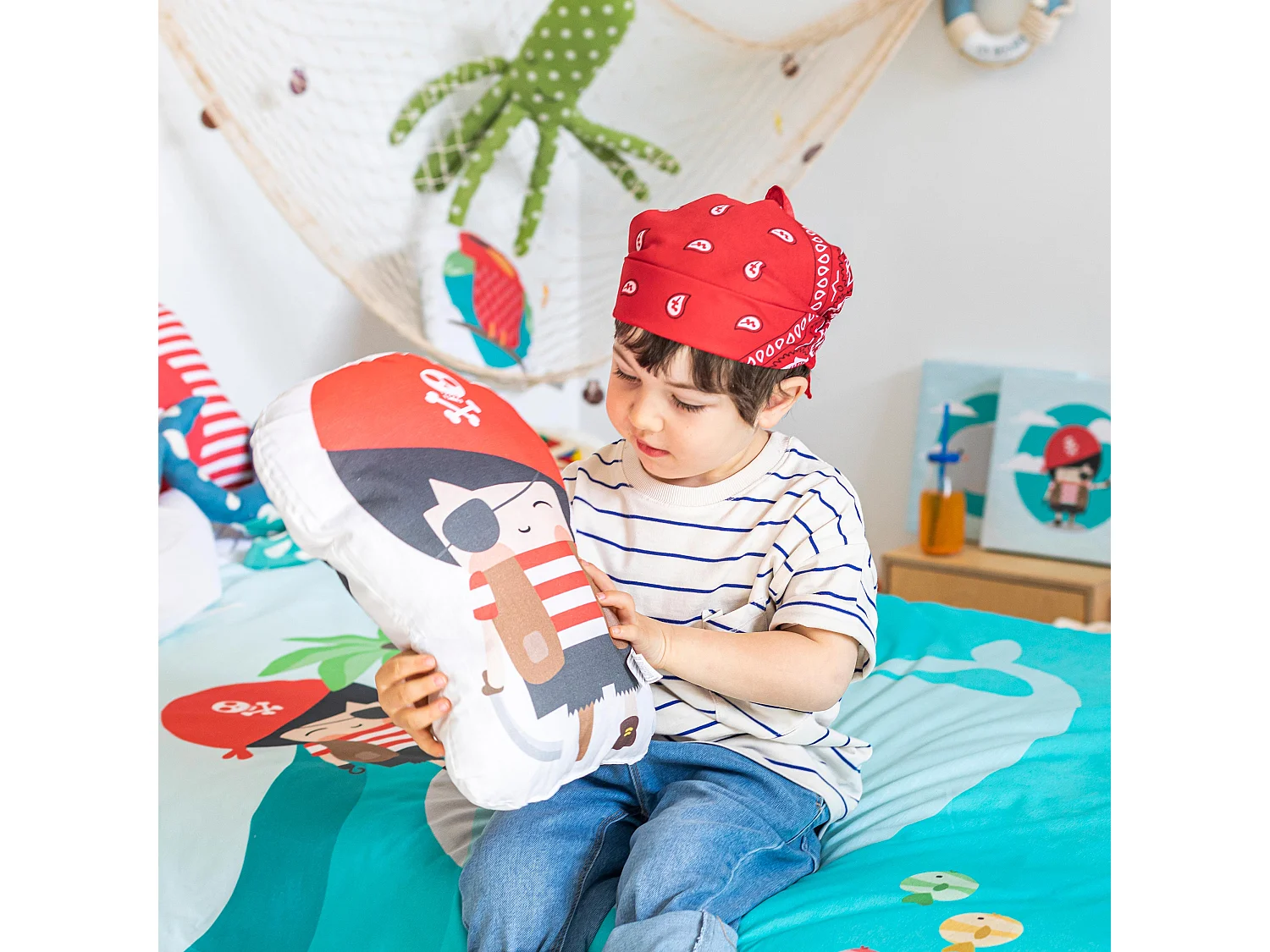 Kissen 40x30 cm Pirata