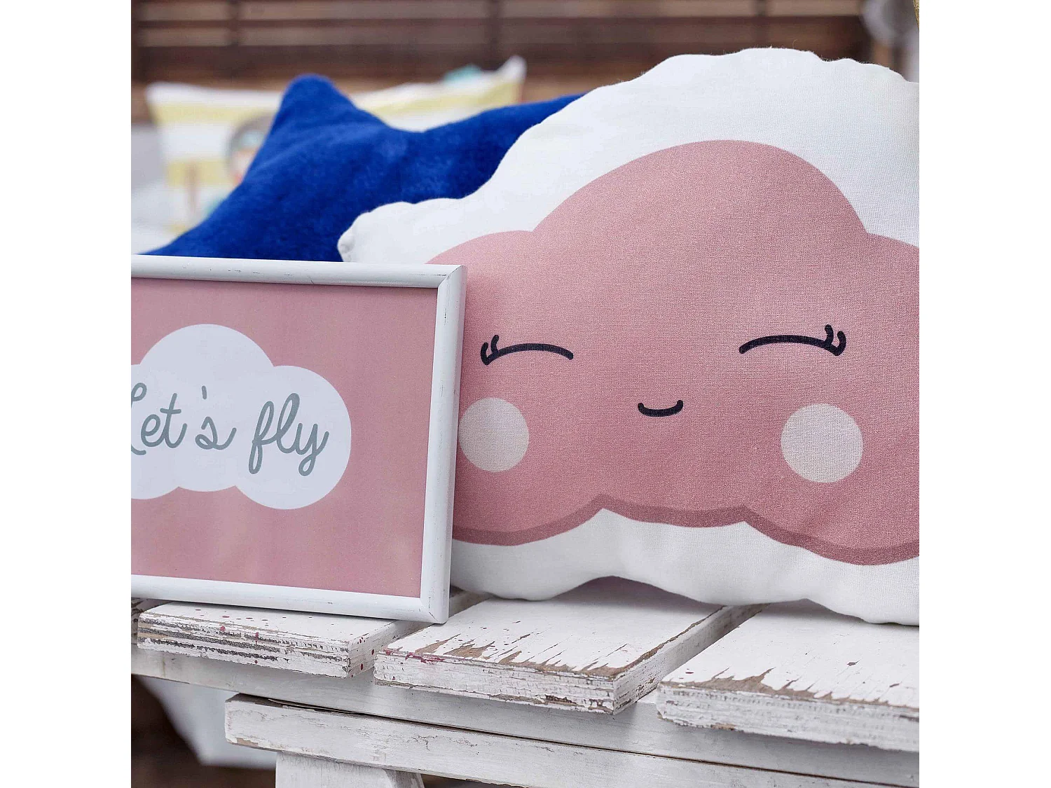 Cojín 40x30 cm Learning to fly