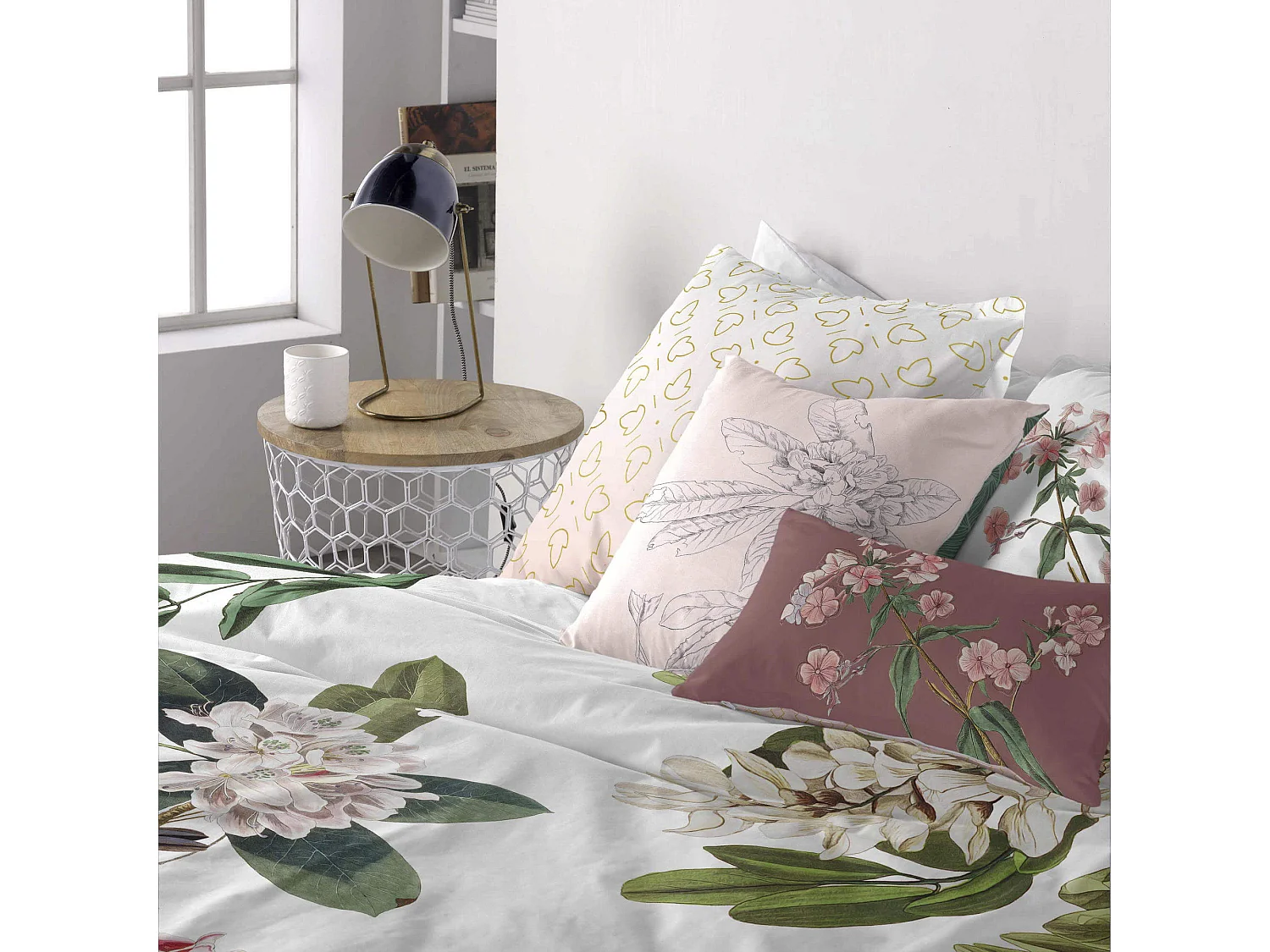 Kissenbezug 60x60 cm Blooming