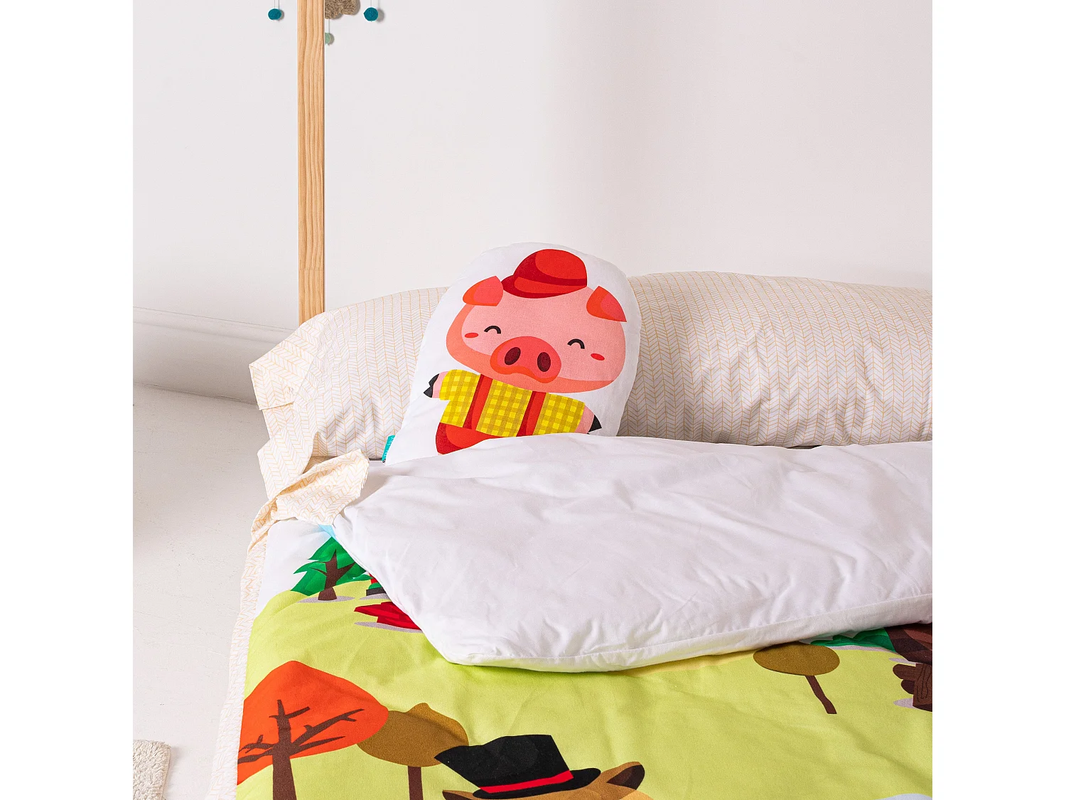 Cojín 40x30 cm Piggys