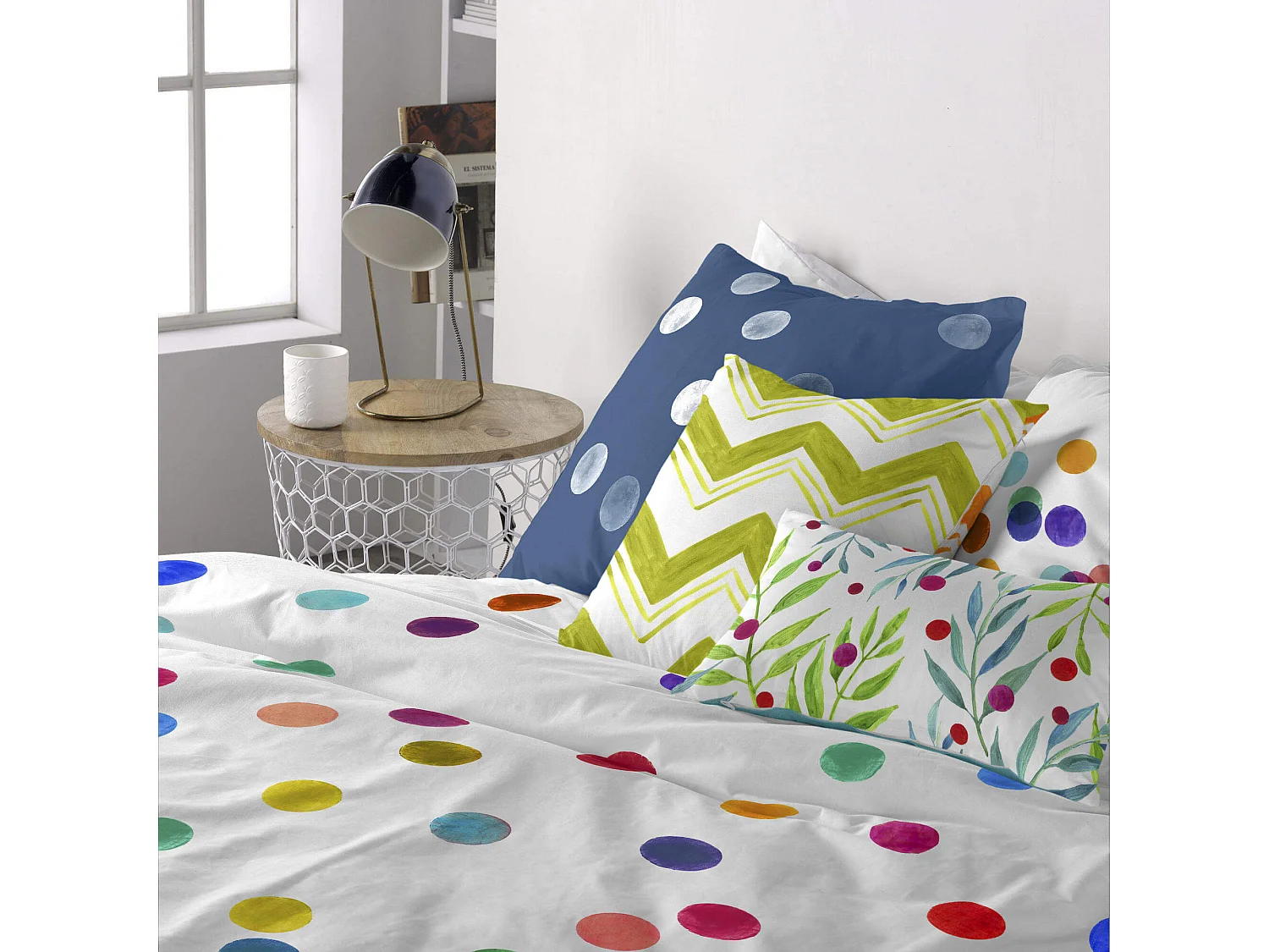 Funda de cojín 60x60 cm Confetti