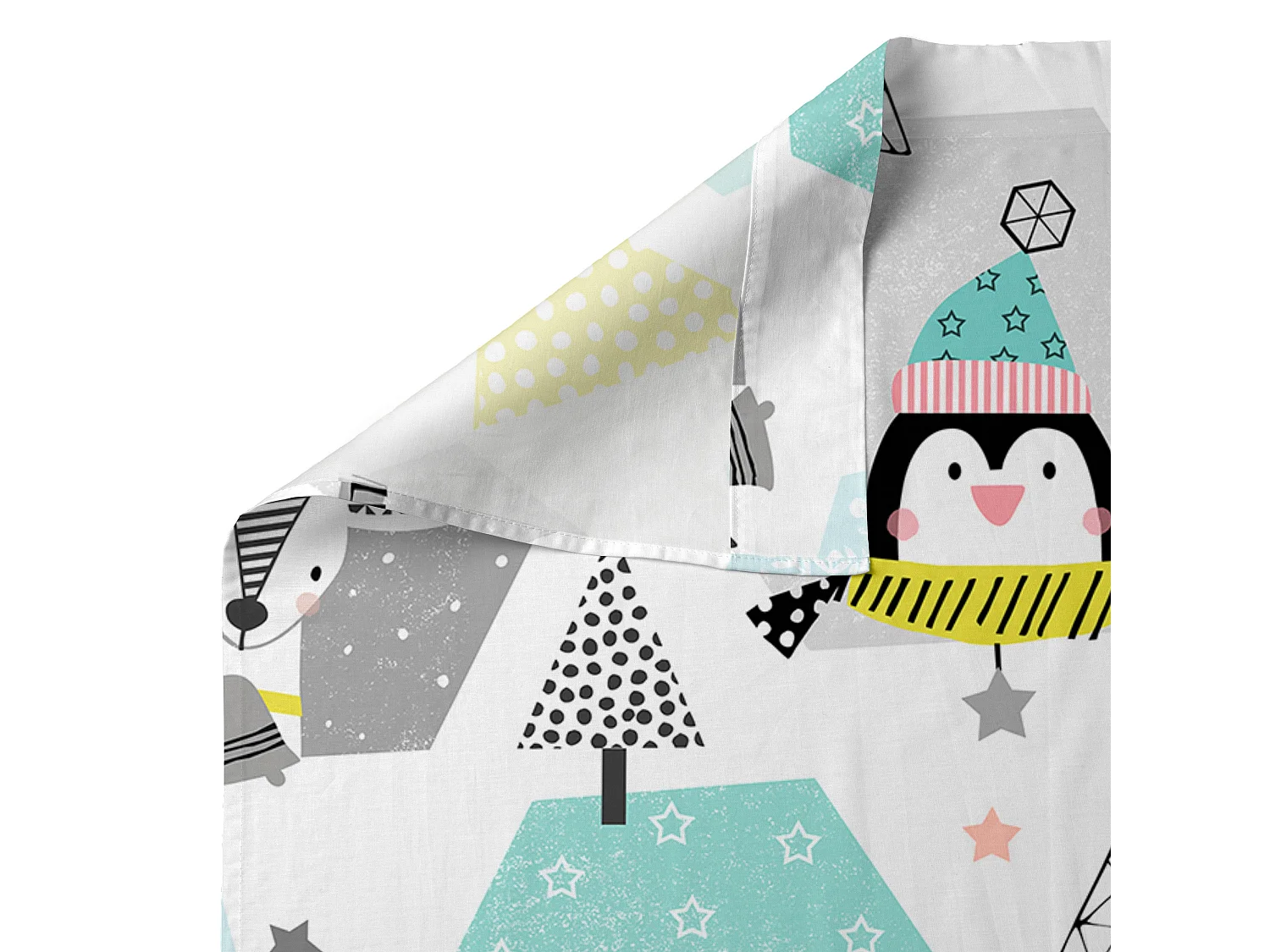 Parure drap Lit Bébé 120x180 cm Winter