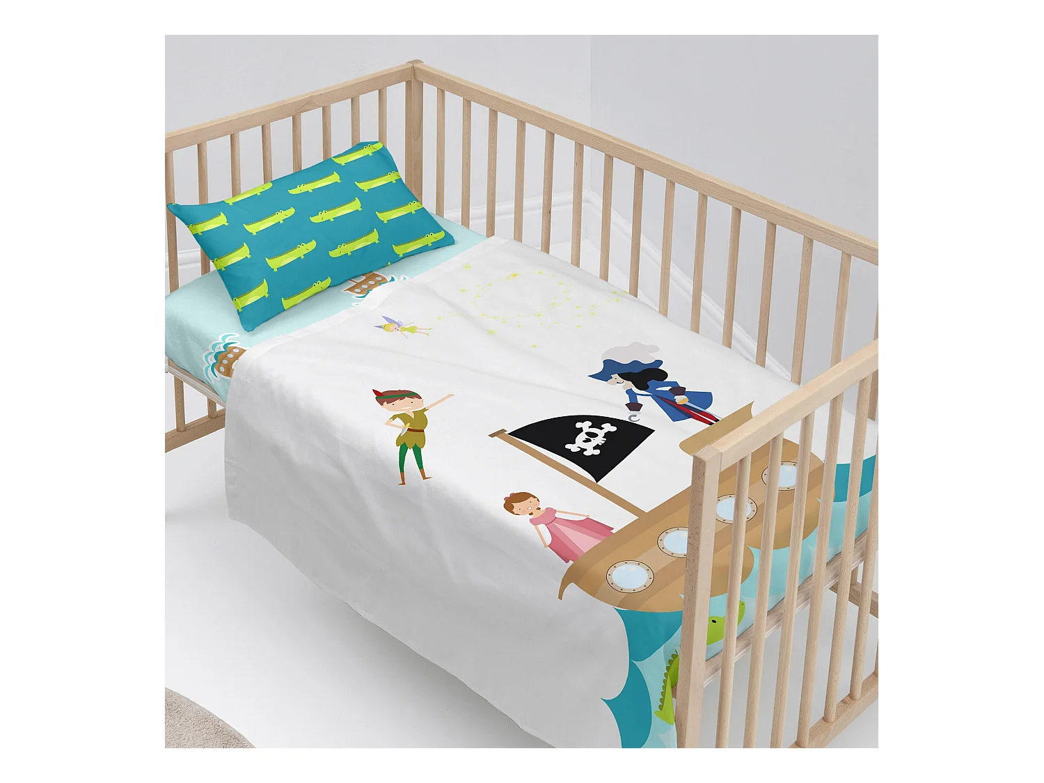 Juego de sabana Cuna (100x130 cm) Flying boy