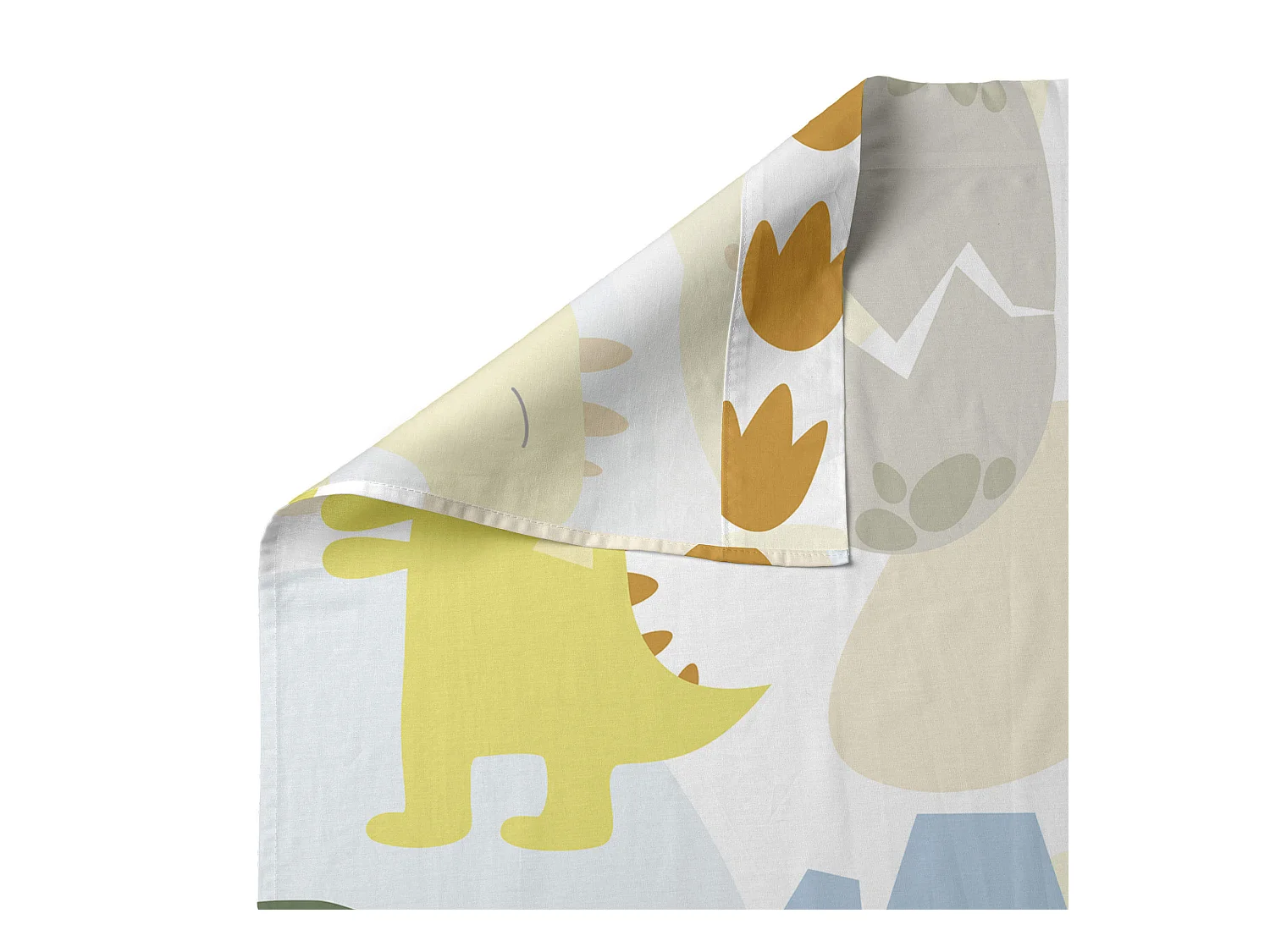 Bettlaken-set Kinderbett 100x130 cm Happydino
