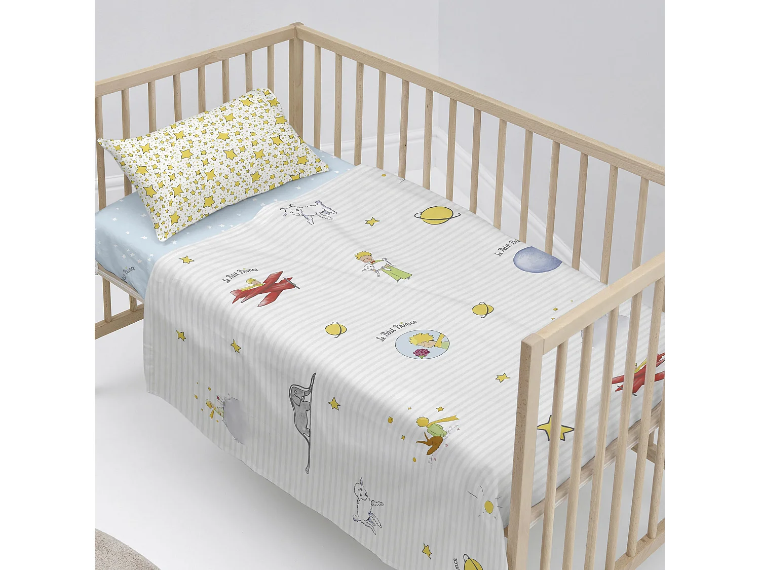 Parure drap Berceau 100x130 cm Son monde