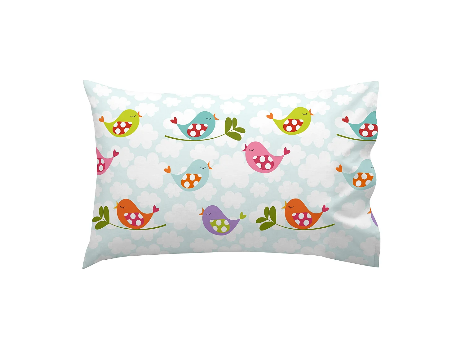 Bettlaken-set Kinderbett 120x180 cm Little birds