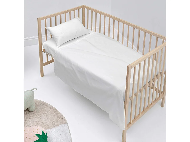 Bettlaken-set Kinderbett 100x130 cm Basic