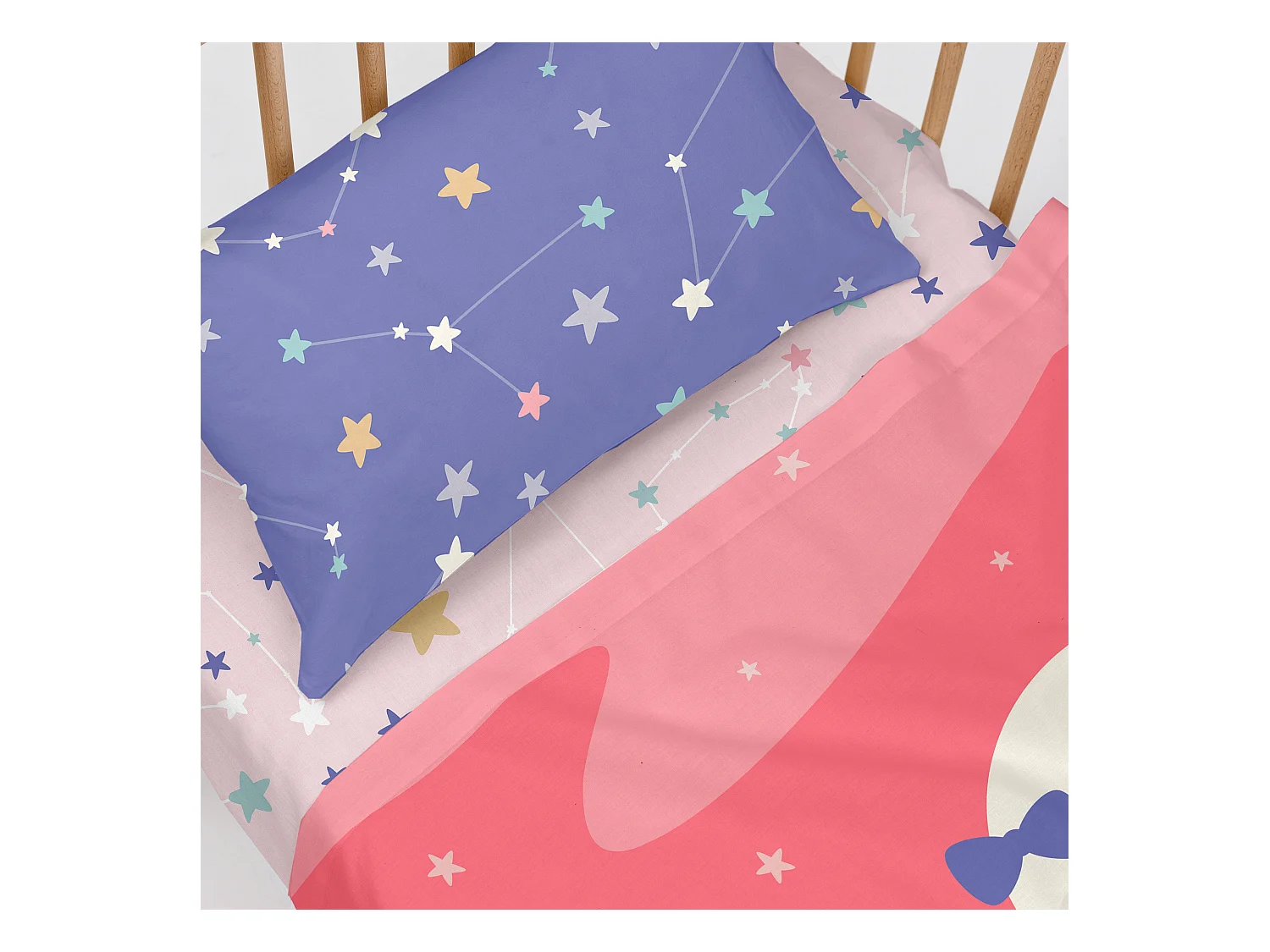 Juego de sabana Cuna (100x130 cm) Moon dream