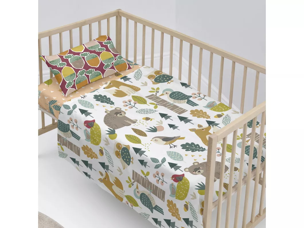 Kauf Unique Bettlaken-set Kinderbett 100x130 cm Harvestwood