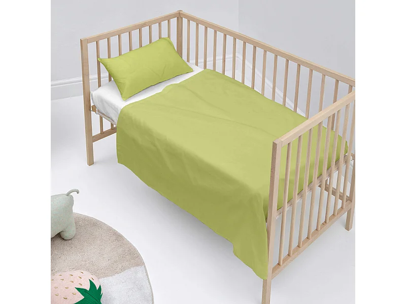 Bettlaken-set Kinderbett 100x130 cm Basic