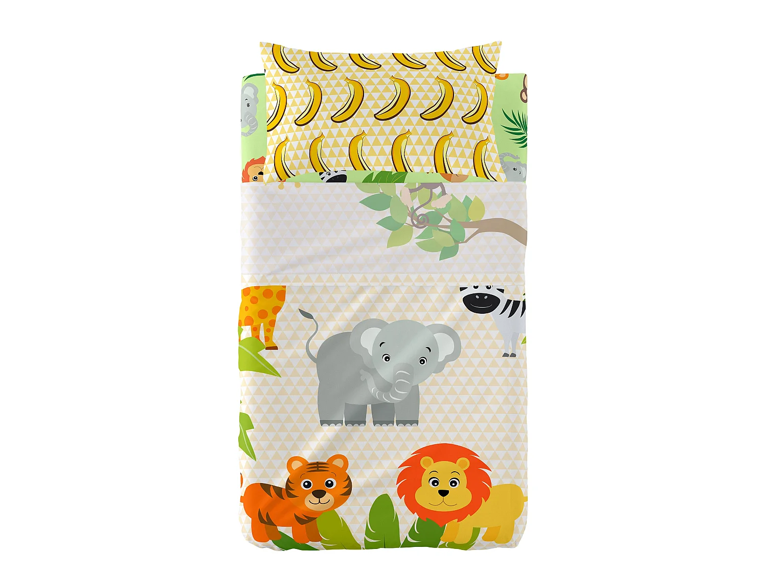 Parure drap Berceau 100x130 cm Wild