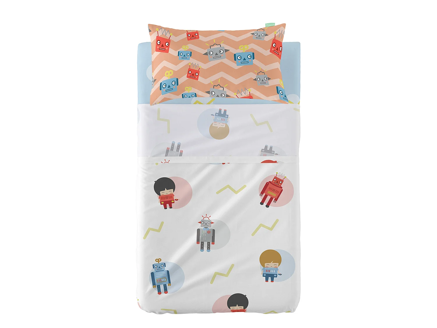 Parure drap Lit Bébé 120x180 cm Beep