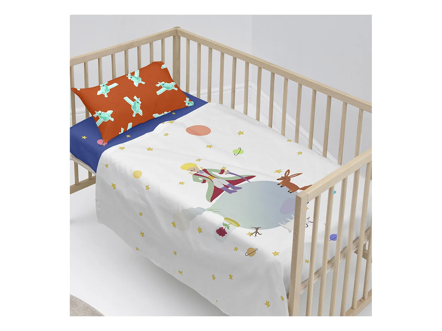 Juego de sabana Maxicuna (120x180 cm) Le petit prince