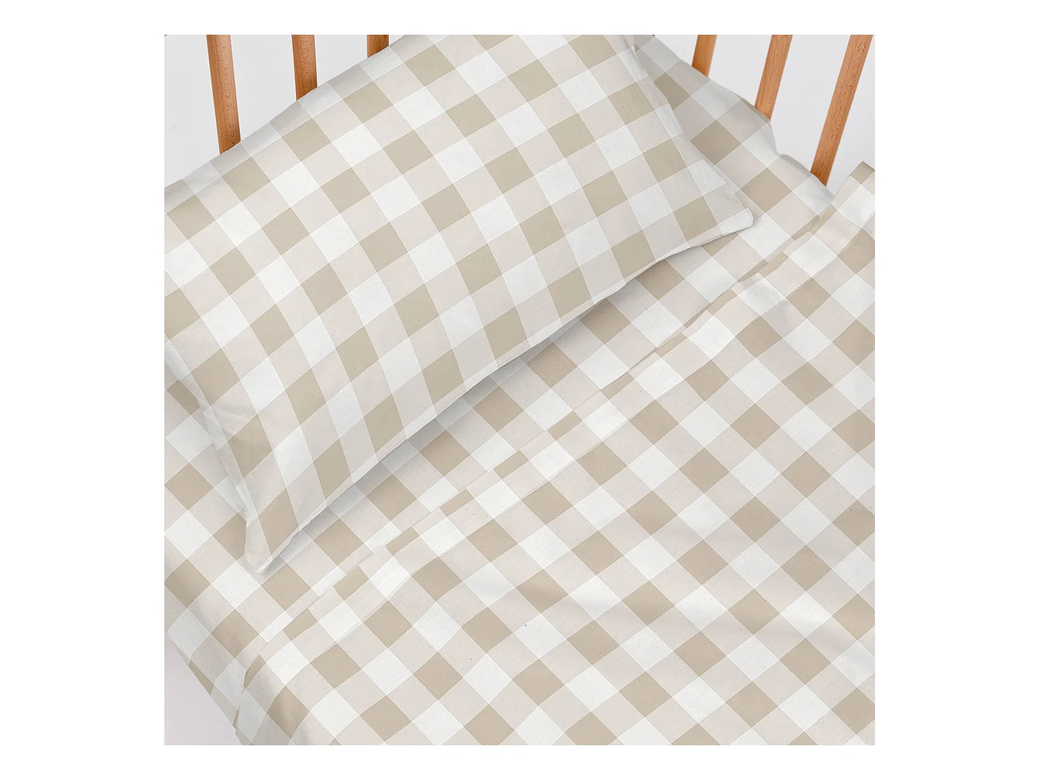 Juego de sabana Cuna (100x130 cm) Vichy