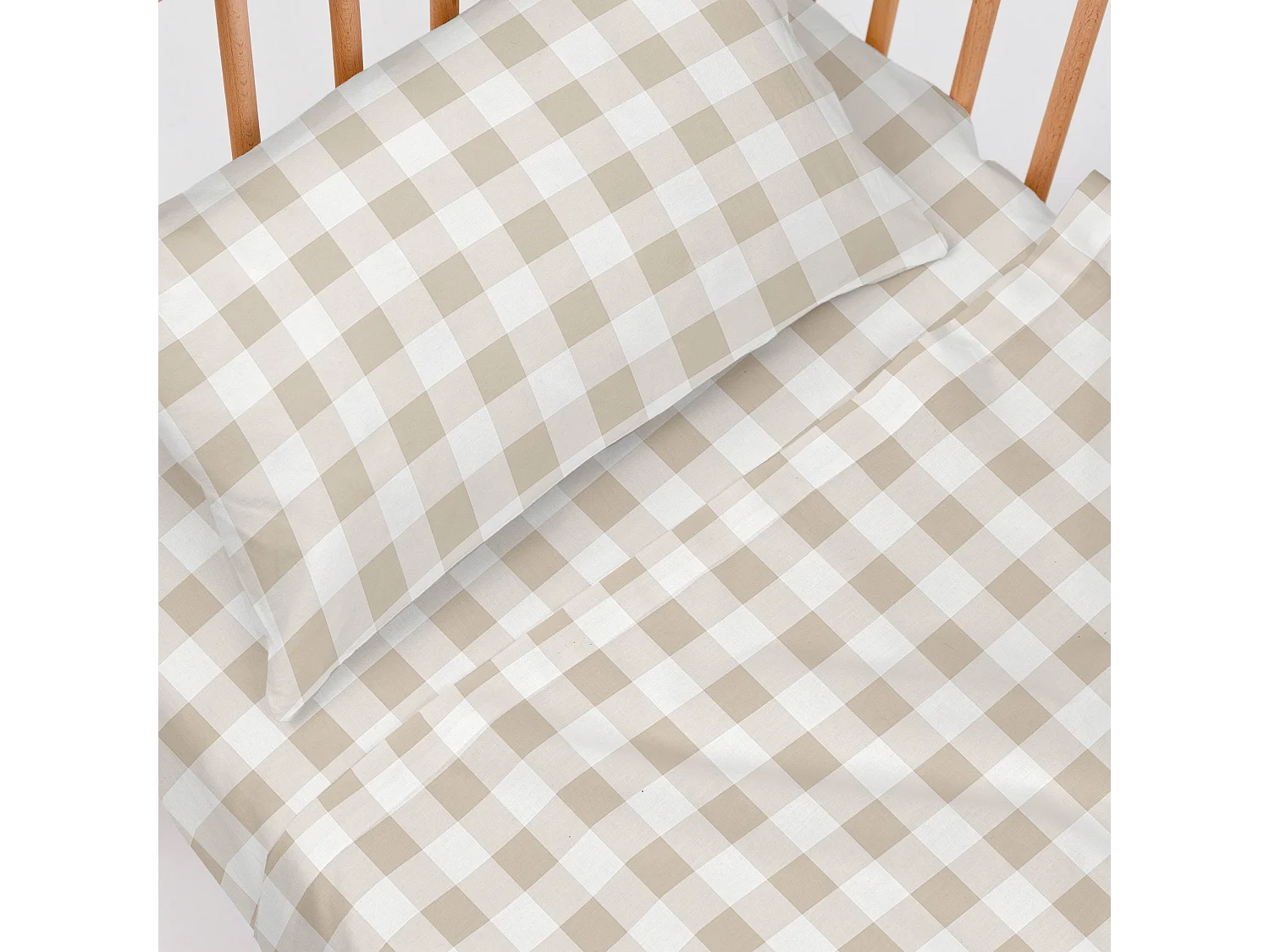 Parure lenzuola Lettino 100x130 cm Vichy