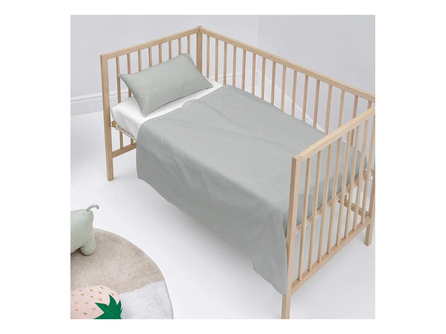 Bettlaken-set Kinderbett 120x180 cm Basic