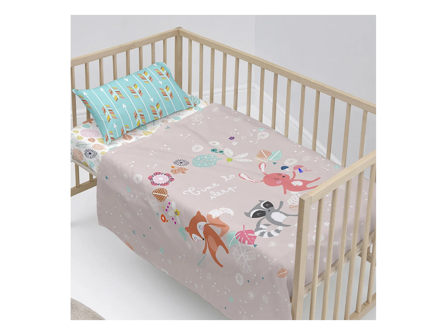 Bettlaken-set Kinderbett 120x180 cm Fantasy