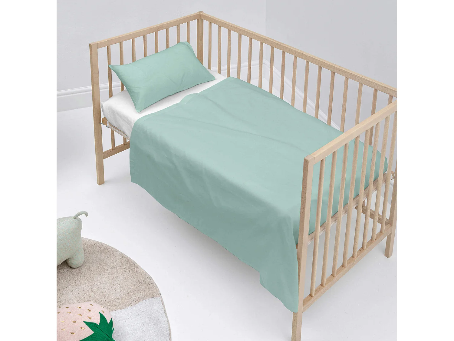 Parure drap Berceau 100x130 cm Basic