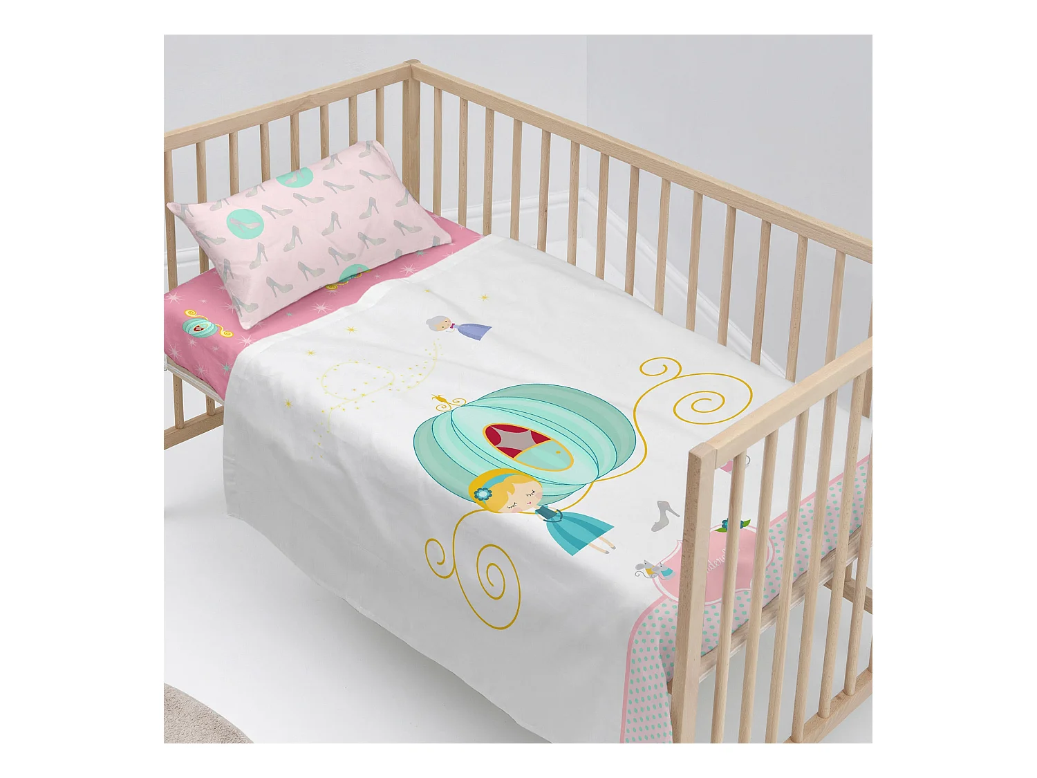 Juego de sabana Cuna (100x130 cm) Pumpkin