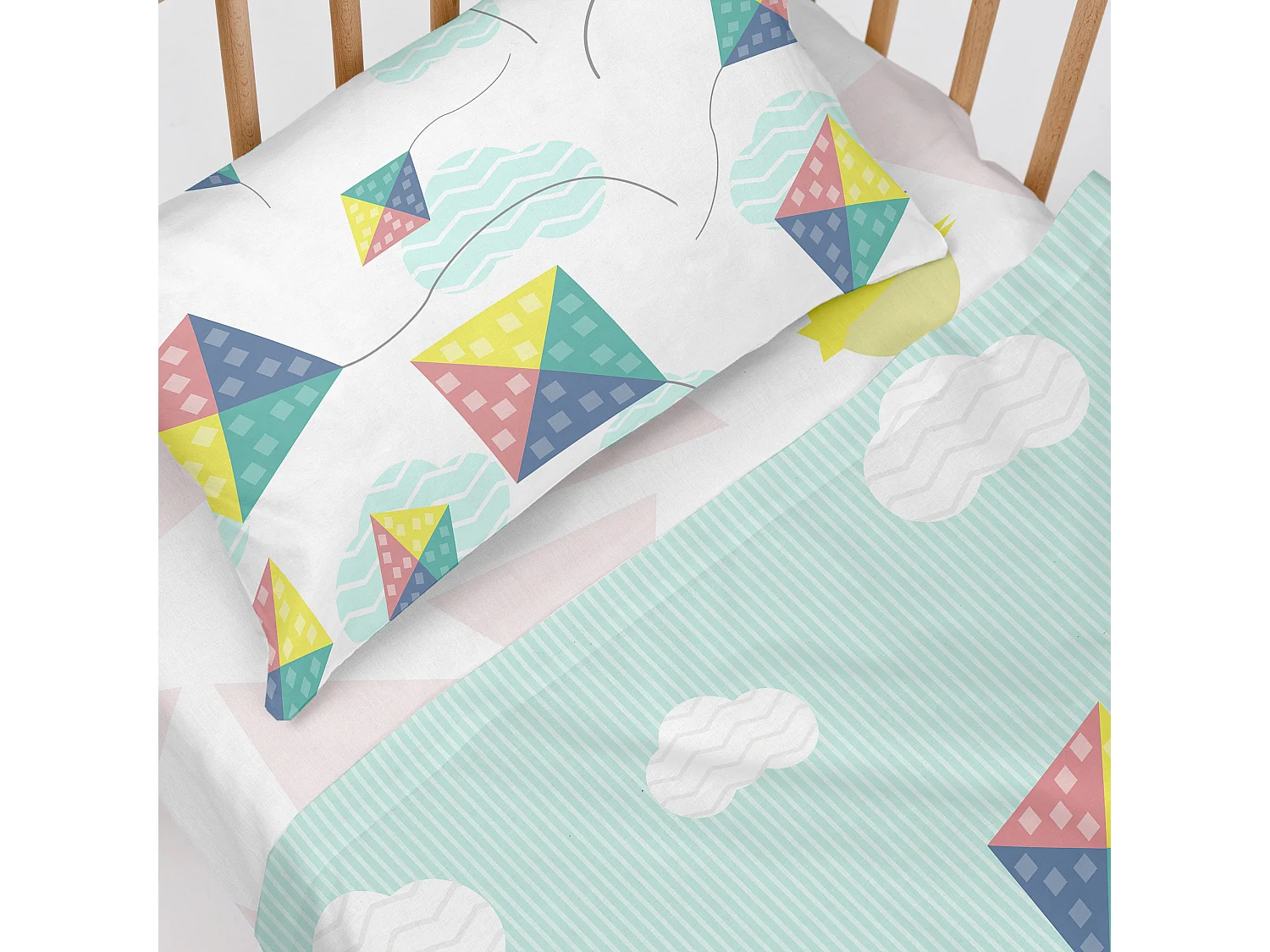 Juego de sabana Maxicuna (120x180 cm) Kite