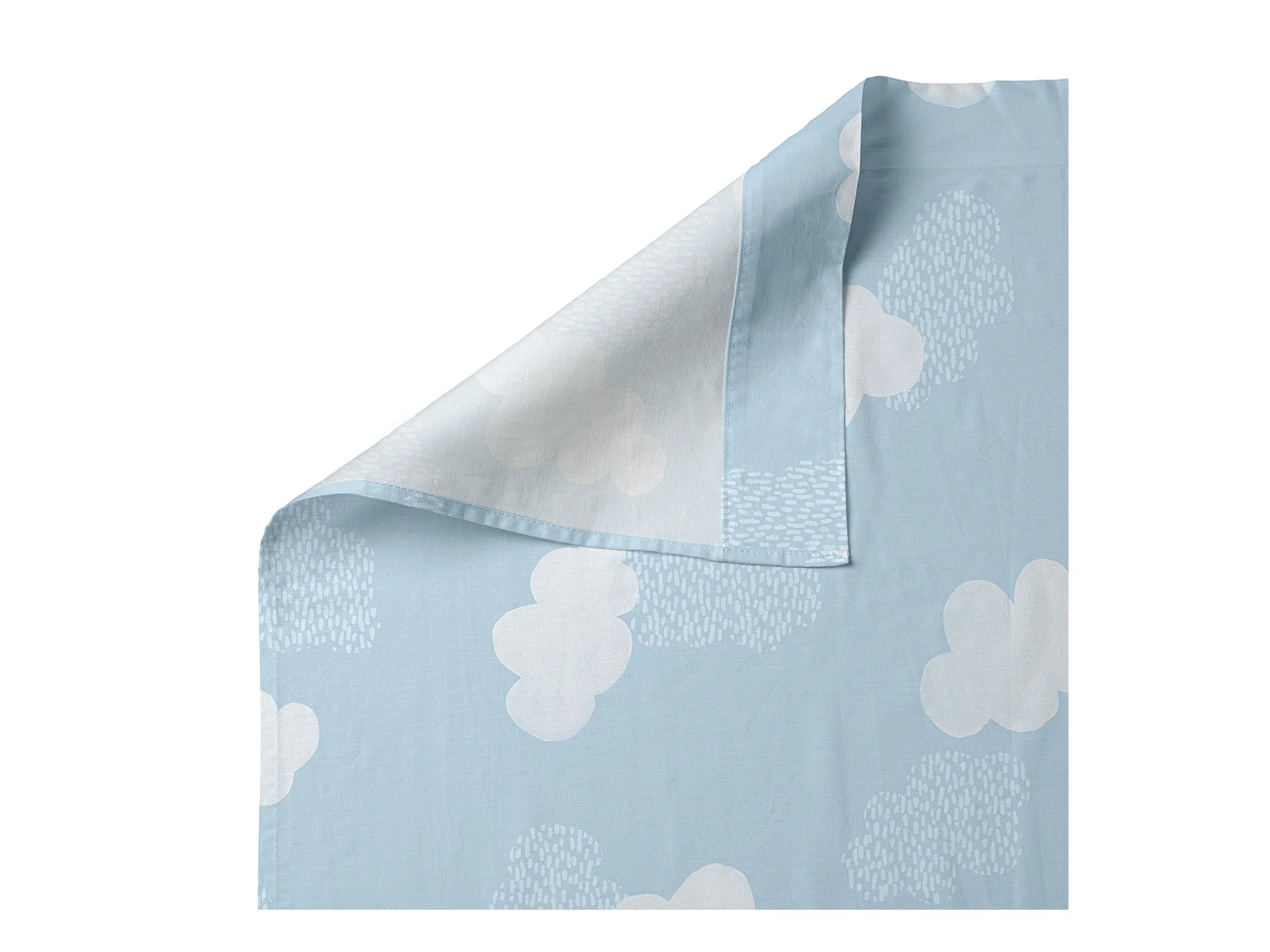 Bettlaken-set Kinderbett 100x130 cm Clouds