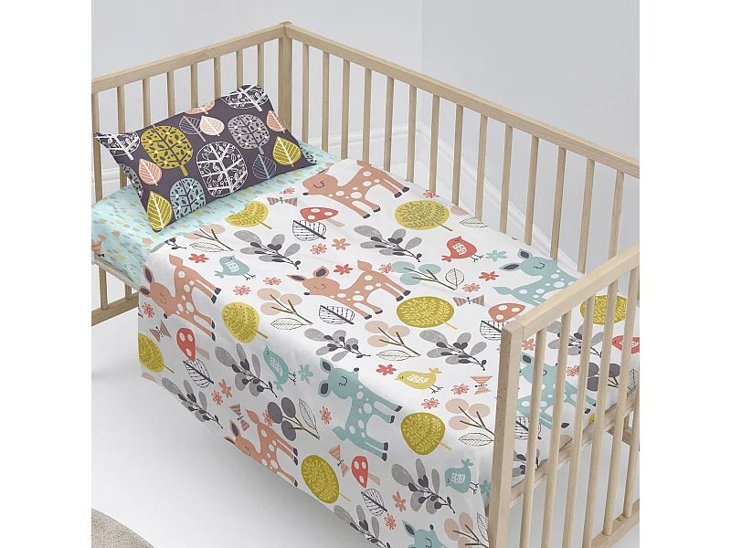 Juego de sabana Cuna (100x130 cm) Woodland