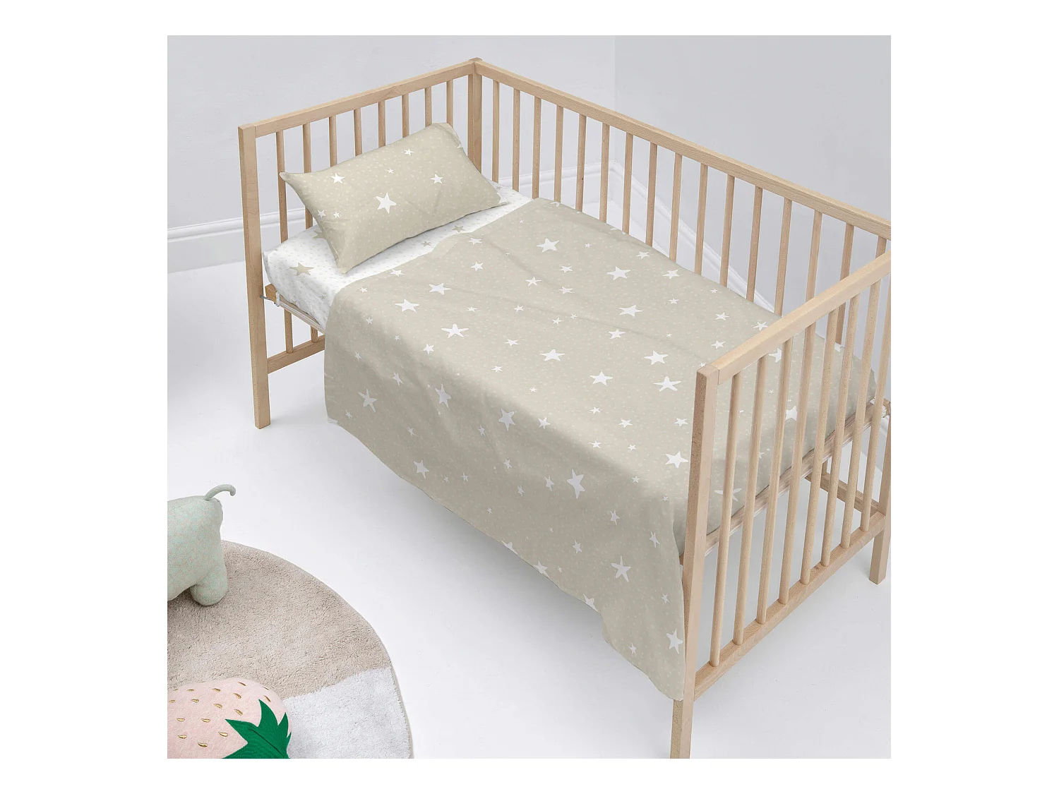 Parure drap Berceau 100x130 cm Little star