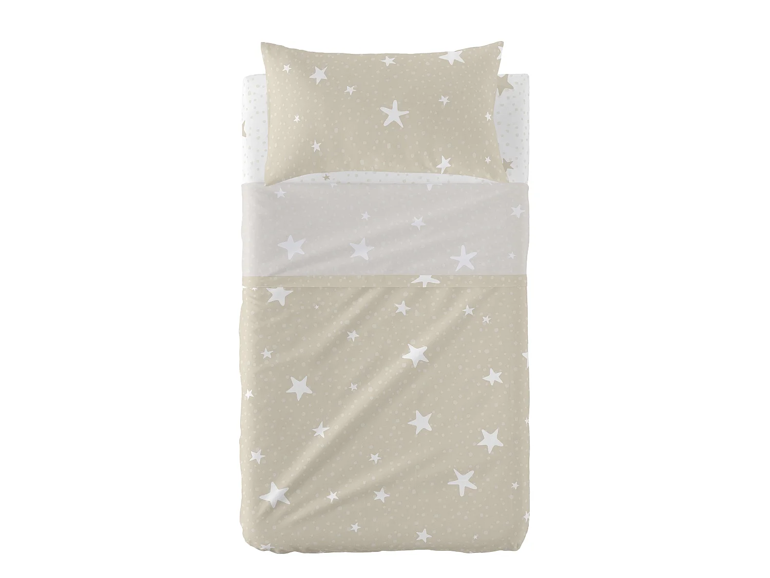 Bettlaken-set Kinderbett 100x130 cm Little star