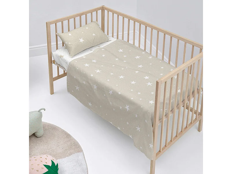 Bettlaken-set Kinderbett 100x130 cm Little star