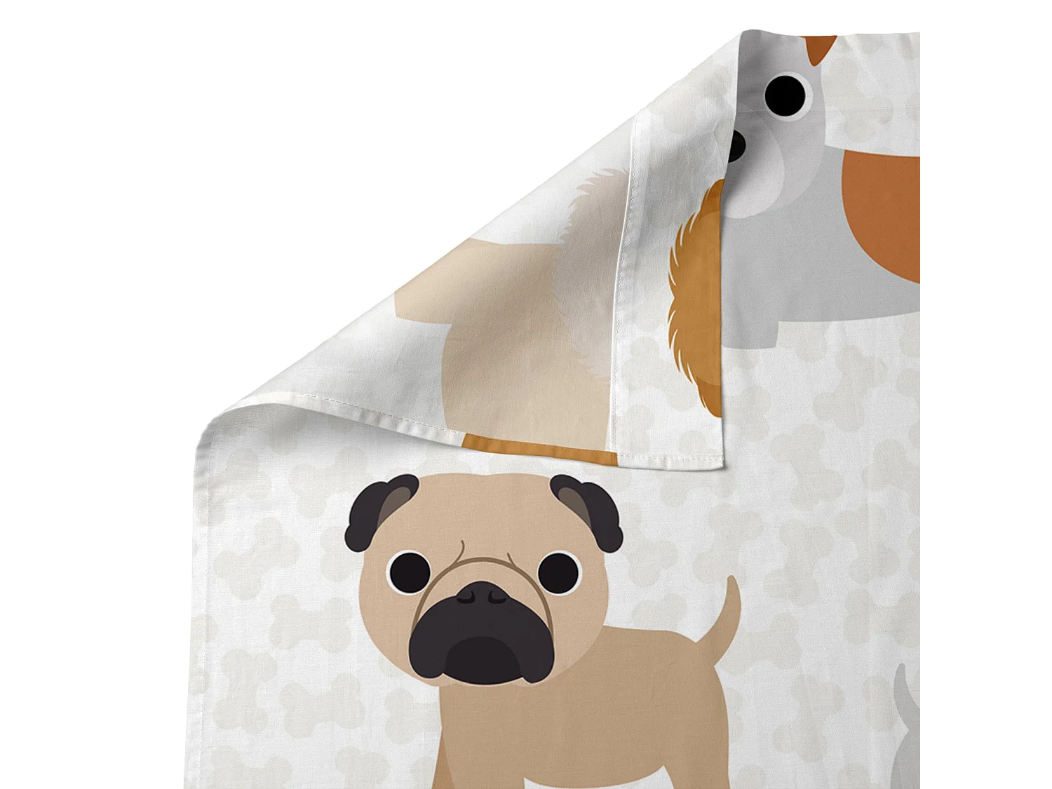 Juego de sabana Maxicuna (120x180 cm) Dogs