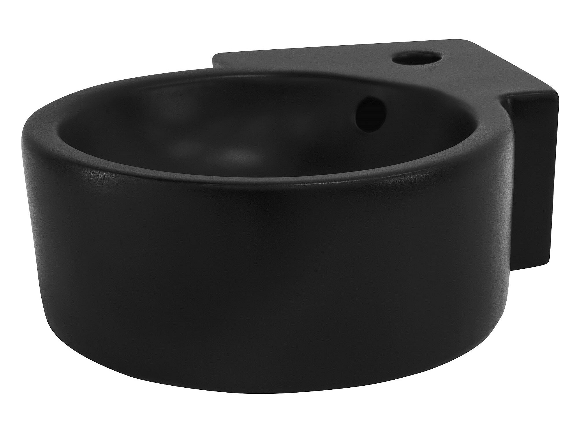 Lavabo Prua Sospeso/appoggio 75x45 Monoforo In Ceramica Bianco Lucido - Foto 7